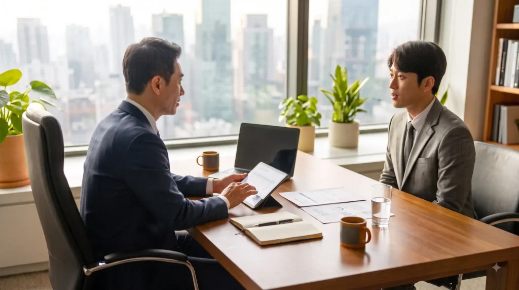 경력직 임원 면접 질문-합격 답변-평가 기준